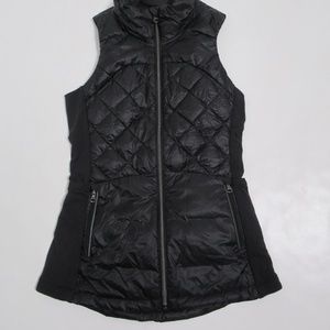 Lululemon Women's Down For A Run Vest Black Size 2 Glyde, Rulu Water-Repellent